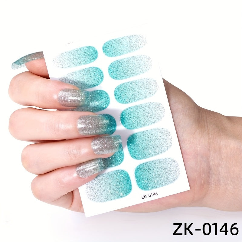 Glitter ombre - 6 stycken