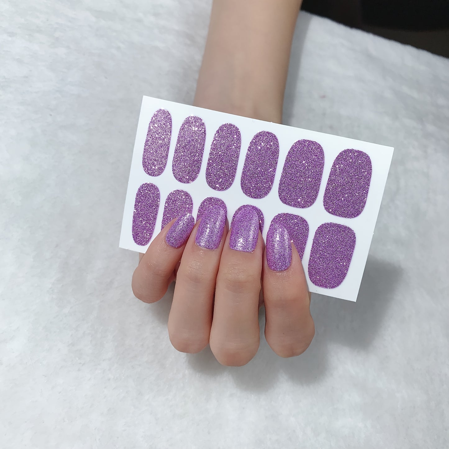 Enfärgat Glitter (9-pack)